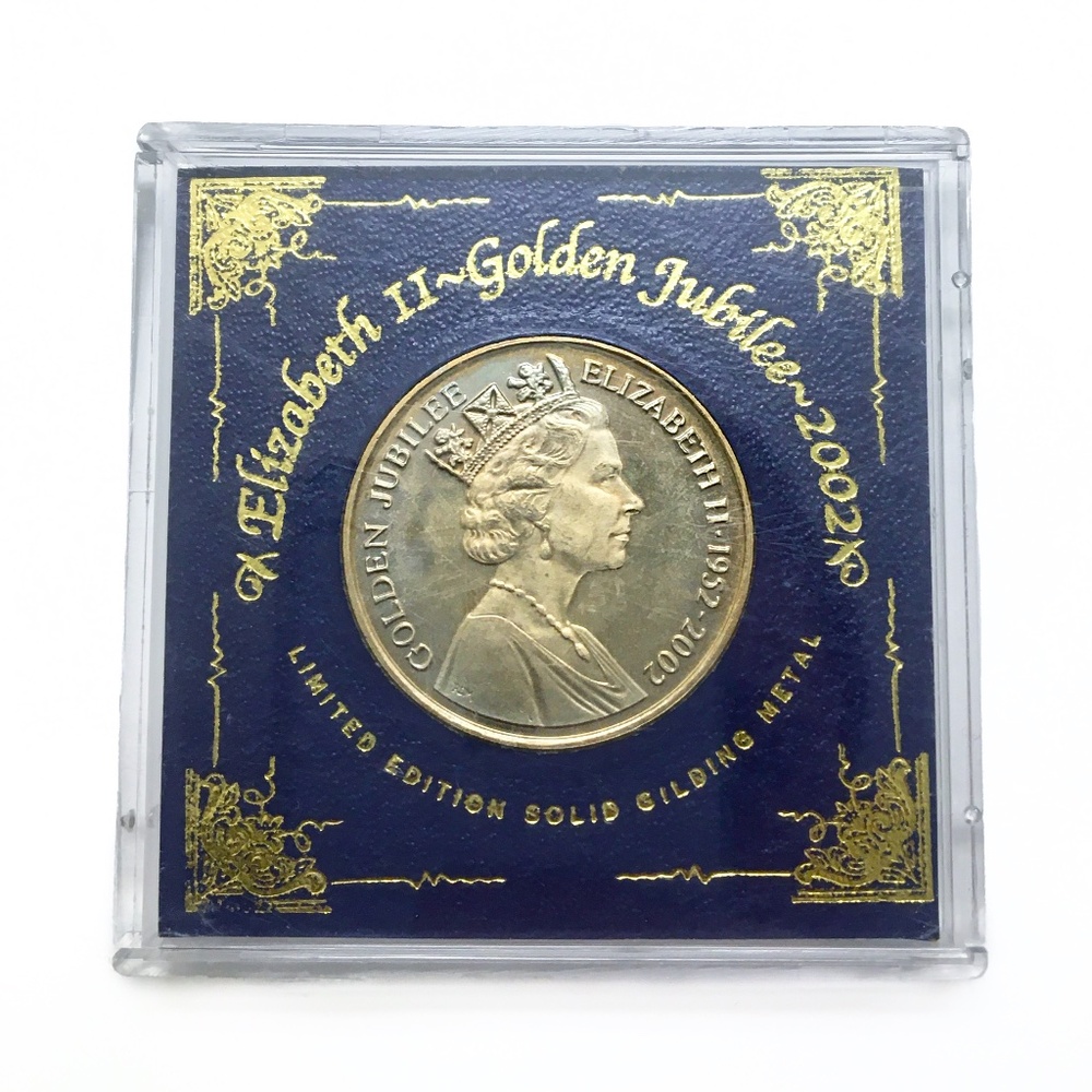 2002 Golden Jubilee Coin — Queen Elizabeth II